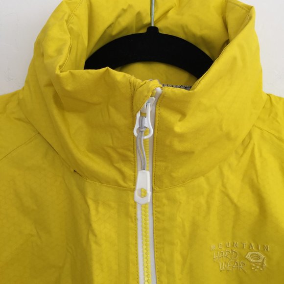Mountain Hardwear Yellow Rain Jacket